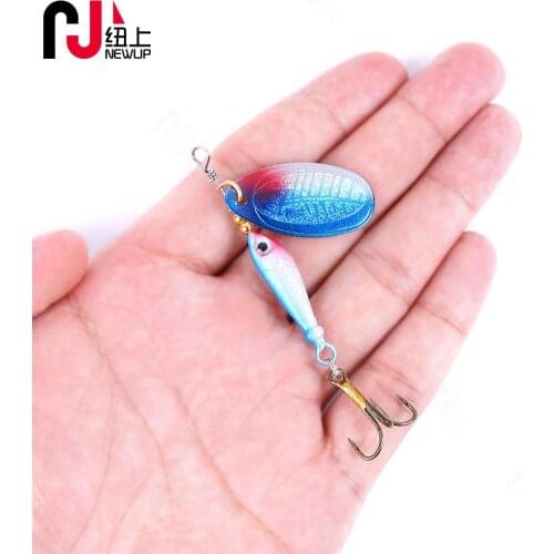 1PCS Metal Spinner Spoon Fishing Lures Shone Wobbler 9g 5.5cm Sequin Trout Artificial Bait With Hook For Bass Carp Pesca