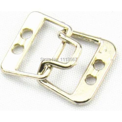 100pieces Craft Silver Metal Waist Extender Hooks & Eyes Clasps Sewing On Garment Button for Clothes Hooks 19mm K117