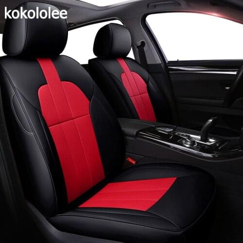 Kokololee Custom real leather car seat cover for Cadillac SLS CTS XTS ATSL CT6 XT5 SRX ESCALADE ATS Automobiles Seat Covers