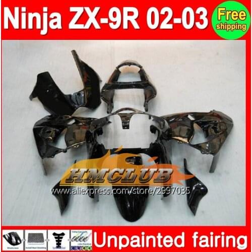 Body Unpainted Full Fairing Kit For KAWASAKI NINJA ZX9R 02-03 ZX 9R ZX-9R 9 R 02 03 2002 2003 2002-2003 Fairing