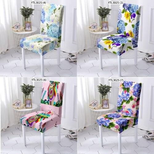 Beautiful flower leaves accent chairs for living room chairs gaming chair office chair cover makeup chair chair cover desk chair