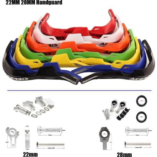 Motorcycle 22MM 28MM Handguard Hand Handlebar Handle Bar Guard Protect Shield For KTM HONDA YAMAHA SUZUKI HONDA ATV Dirt Bike