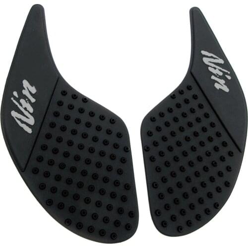 For Kawasaki Ninja 250 300 2013-2017 Z250 Z300 Motorcycle Tank Pad Protector Side Sticker Decals Gas Knee Grip Tank Traction Pad