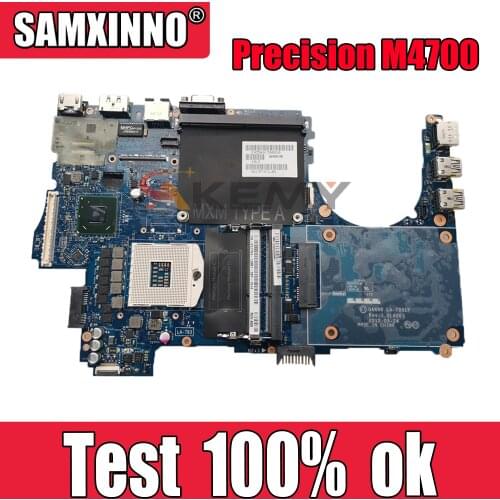Original Laptop motherboard For DELL Precision M4700 SLJ8A Mainboard CN-02PR7R 02PR7R QAR00 LA-7931P