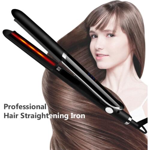 Professional Hair Straightener Flat Hair Iron Tong For Hair Styling Plank Straightening Iron Styler Corrugation Curling Irons