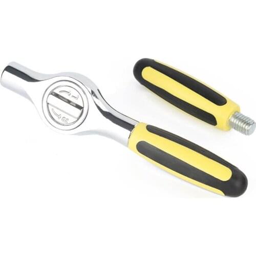 Ratchet Socket Wrench 1/2" Square Drive Quick Wrench Repair Tool 40 Teeth Socket Wrench