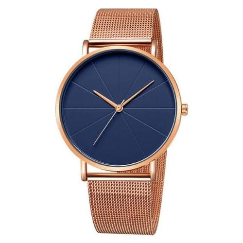 New Brand Design Line Luxury Women Watch Business High Quality Stainless Steel Crystal Quartz Wristwatch Customized For Female