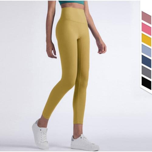 2020 Hot Sale Fitness Female Seven Points Trouser Leggings 8 Colors Running Pants Comfortable And Formfitting Yoga Pants