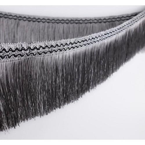 12 Yard/Lot Curtain Lace Accessories Tassel Fringe Trim DIY Drapery Sewing Textile Decoration Accessories AU618