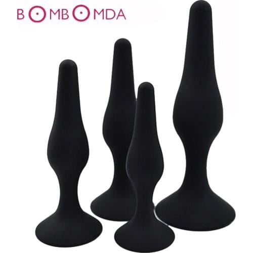 4PCS Anal Sex Toys For Men Women Backyard Anal Stimulation Dildo Butt Plug Prostate Massager Anal Plug for Beginner Erotic Toys