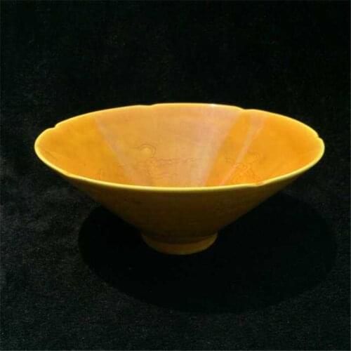 Antique pottery hat, handmade porcelain, enamel bowl, old goods, nostalgia