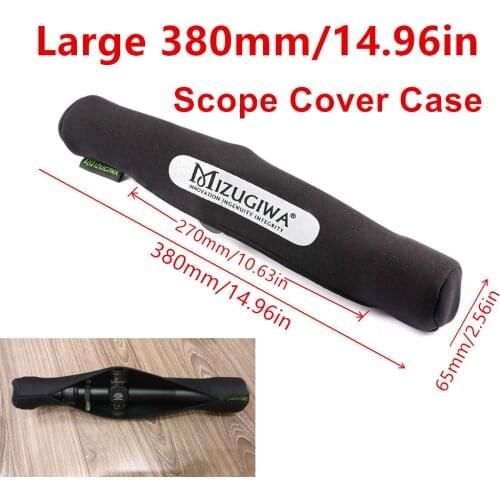 Rifle Scope Cover Case Large 12"-13.5" Gun Neoprene Protect Scope for Optical Sight Optics Cover Tactical Riflescope Hunting