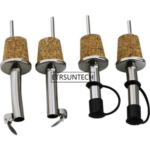 Wooden Cork Red Wine Pourer Oil Champagne Wine Bottle Stopper Plug Wine-tasting Tools Pourers Party Supplies
