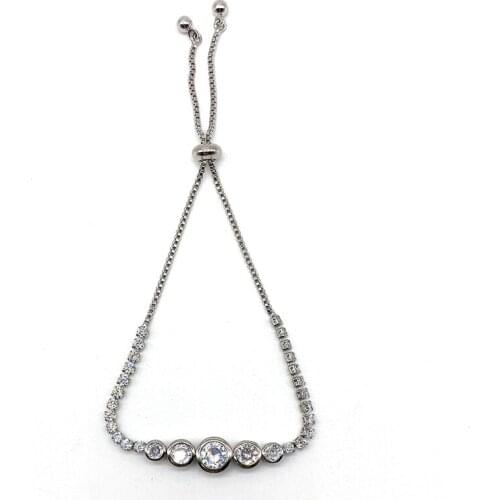 Friendship Wholesale Fashion Cubic Zirconia Tennis Bracelet For Women Gift