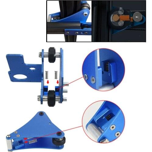 TWO TREES 2020 new design adaptive kit used in BLUER PLUS For i3 3d printer Z axis Dual Z Axis Upgrade Plate Kit Aluminum