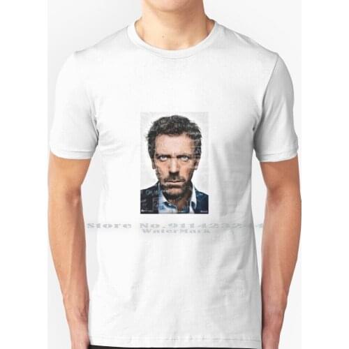 Hugh Laurie In House T Shirt 100% Pure Cotton Dr House Hugh Laurie Fox