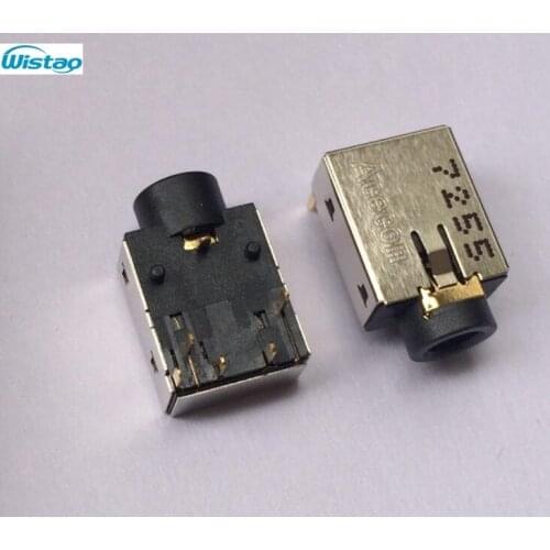 HIFI 3.5mm Phone Jack Jack Gold-plated Stereo Fully Shielded Pin Length 1.7mm for Headphone Amplifier DIY Free Shipping