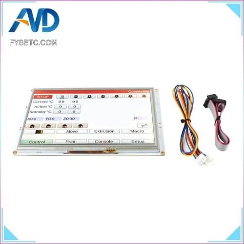 Clone 7'' 7inch PanelDue 7i Integrated Paneldue Colour Touch Screen Controllers For DuetWifi Duet 2 V1.04 Duet 2 Ethernet