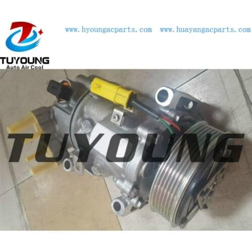 SANDEN SD6C12 Auto A/c Compressor For Peugeot 3008 208 CITROËN DS3 1.6 9802456780 9802457680 7910863738