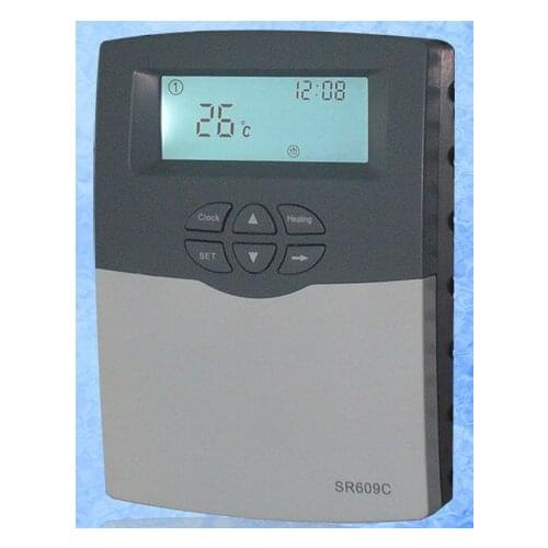 1500W SR609C Water Heater Controller Used for Pressurized System Solar Water Heater 110/220V,LCD Screen