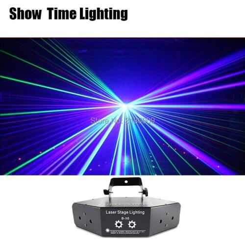 Good Effect RGB Dj Laser Image Lines Beam Scans DMX DJ Dance Bar Coffee Xmas Home Party Disco Effect Lighting Light System Show