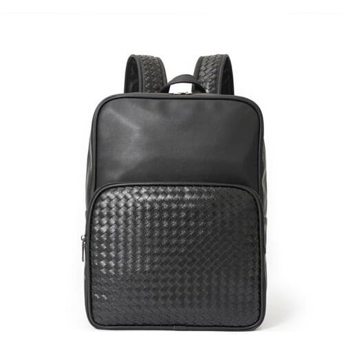 Yesetn Bag 06192021 Mens leisure backpack big capacity laptop bag student schoolbag