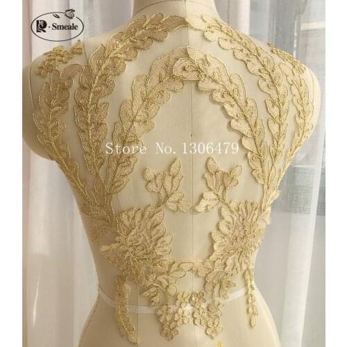 New Fashion Car Bone Embroidery Lace Two Choices of Patches and Lace DIY Clothing Accessories RS1316