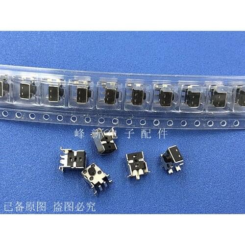 Original New 100% 4.5*4.5*3.8 SMD small miniature touch switch with bracket micro switch 4.5x4.5
