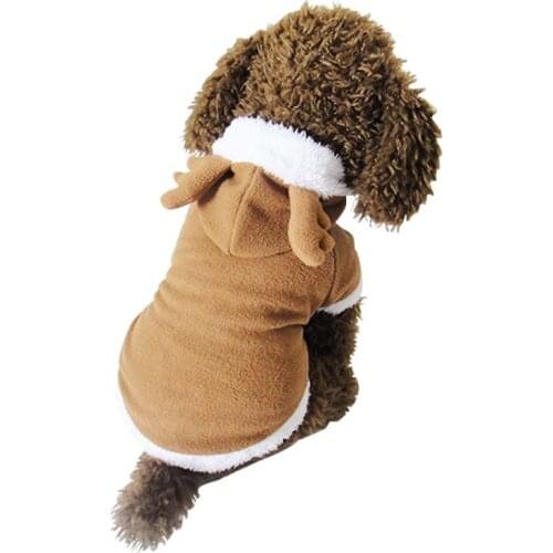 Funny Dog Cat Costume Christmas Halloween Elk Disguise Clothes For Cats New Year Suit For Small Dogs Pet Photo Props Accessory