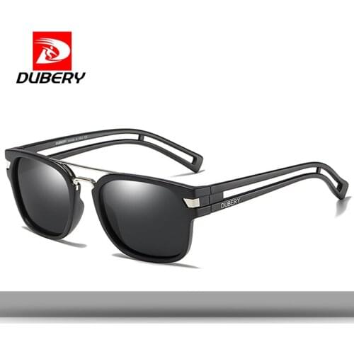 DUBERY Polarized Sunglasses Men Driving Mirror Shades Unique Style Oval Frame Sun Glasses Men and Women Eyewear gafas de sol