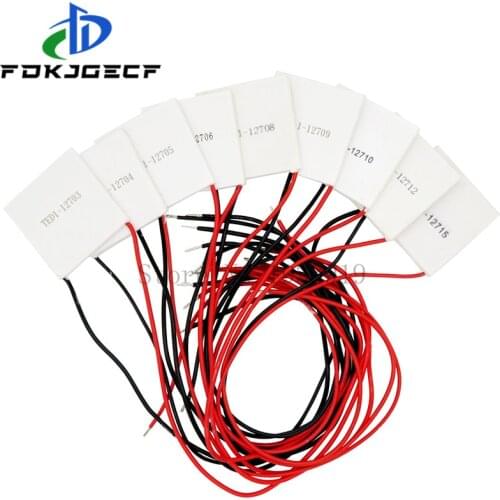5pcs TEC1-12706 12703 12704 12705 12708 12709 12710 12712 12715 Thermoelectric Cooler Peltier 12V Peltier Elemente Module