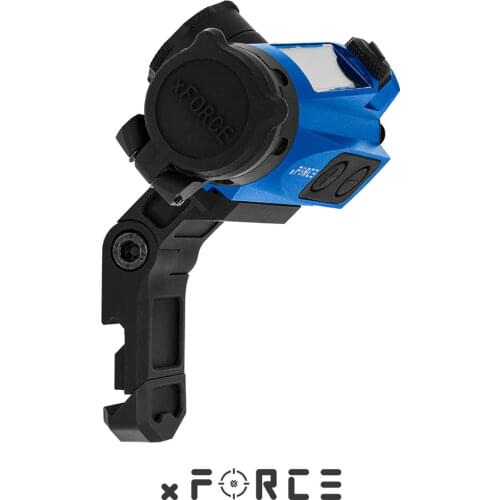 XFORCE XTSP Solar Red Dot Sight with 45-Degree Offset Mount & Killflash / Kill Flash Buy One Get One FREE Offset Rail Mount