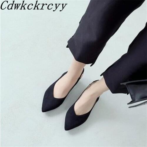 Summer New pattern Europe and America fashion Cusp Suede High-heeled Women sandals Beige Pink black work Women sandals 34-46