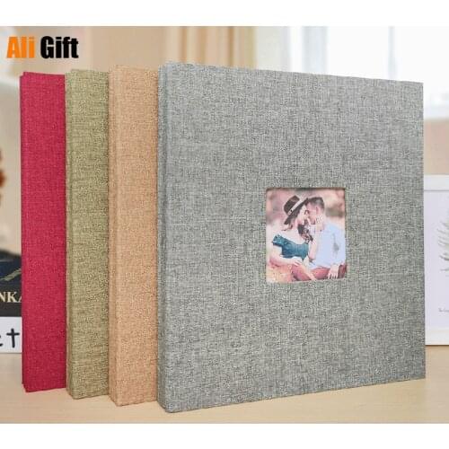 10 inch Photo Album Handmade Pasted Advesive Personalized Baby Lovers DIY Wedding Memorial Foto Photocards Sticker Scrapbook 5x7