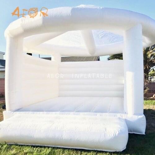 13x13ft outdoor happy wedding party inflatable jumper Inflatable wedding jumping bounce house