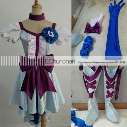 Anime HeartCatch PreCure Cosplay Super Cure Moonlight Costume