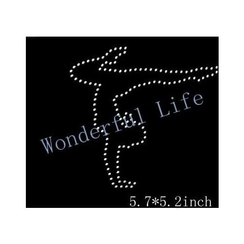 Free Shipping Rhinestone Gymnist SVG Rhinestone template