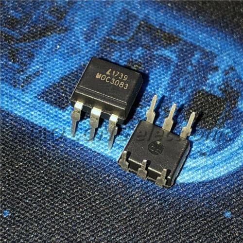 50PCS/LOT MOC3083 MOC3083M DIP6 DIP-6 Optocoupler Photoelectric coupling