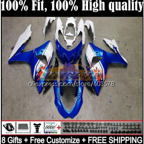 Injection For SUZUKI GSXR1000 K9 GSXR-1000 09 10 11 12 13 14CL.128 GSXR 1000 2011 2012 2013 2014 2015 2016 Fairings blue flame
