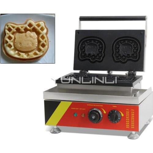Commercial Waffle Maker Cartoon Pattern Waffle Baker Electric Waffle&Pancake Machine NP-524