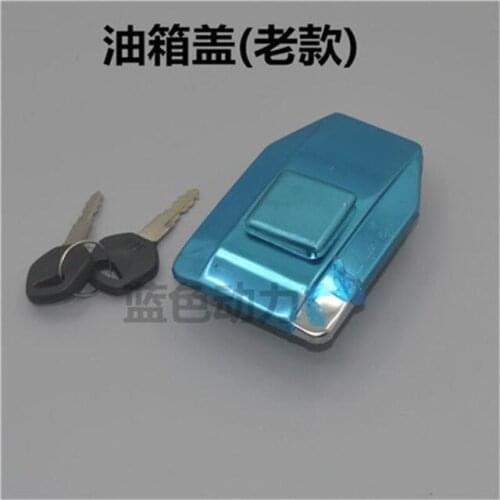 Motorcycle Fuel Gas Tank Cap Cover Lock Set For Honda WY125 WY 125