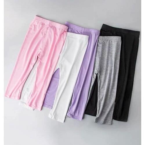 Girls leggings modal children play nine points childrens clothing girls pants