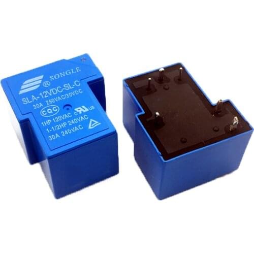 Power Relay SLA-05VDC-SL-C 12V 6Pin PCB Relay 30A T90