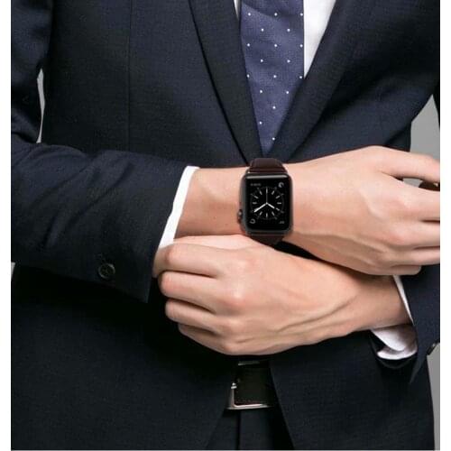 Genuine leather Band for Apple IWatch 42mm 38mm 40mm 44mm Wristband strap for Apple Watch Series se 6 5 4 3 2 1