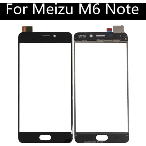 For Meizu M6 Note Touch Screen Front Glass Touchpad Replacement Outer Panel Lens Cover Repair Part