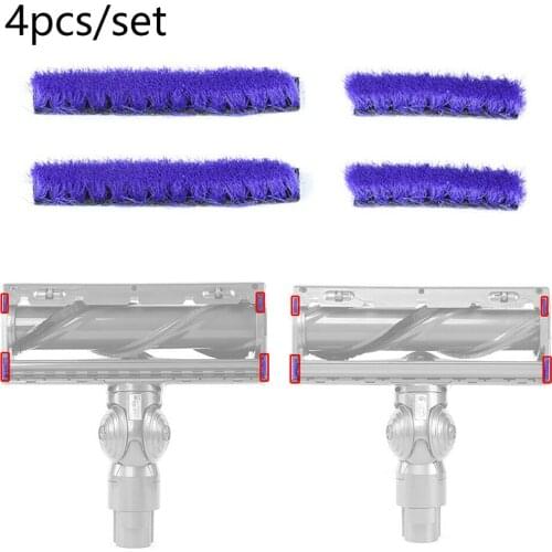 Replace Soft Fur Strips For Dyson V8 Vacuum Cleaner Direct Drive Cleaner Head Soft Plush Strips For Dyson V8 Series Vacuum Clean