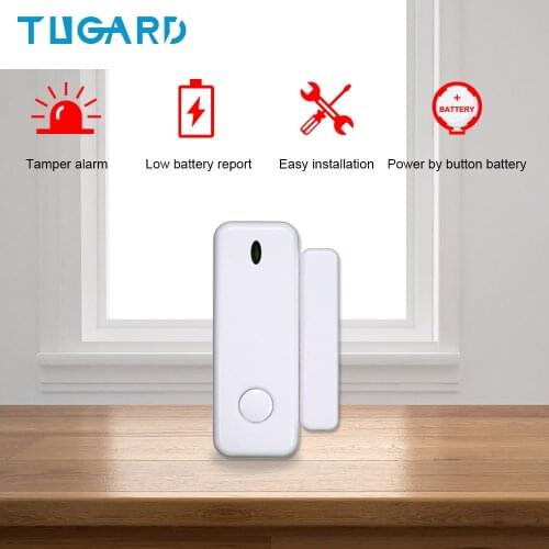 433mhz Wireless Window Door Sensor For Alarm Host-103 105 106 107 G12 G20 G30 G34 Home burglar Security Alarm System kit