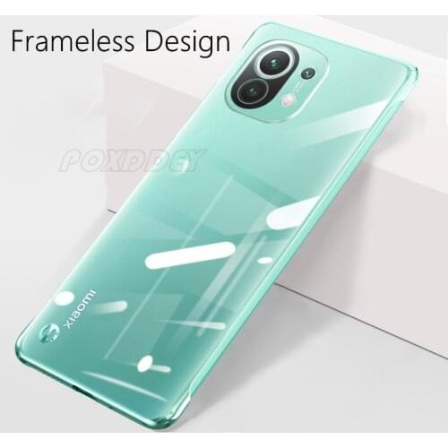 Ultra Thin Transparent Frameless Phone Case for Oppo Find X2 X3 Lite Neo Reno 3 5 6 Pro Plus Realme GT Neo Plate Cover Coque