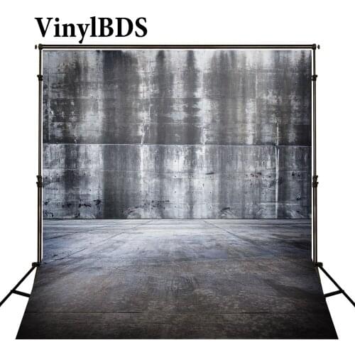 VinylBDS Newborn Baby Photography Backdrops Gray Brick Wall Foto Achtergrond Kerst Broken Spot Backgrounds For Photo Shoot