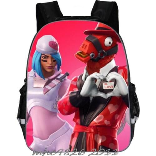 Large Capacity Children Fortnite Game Print School Bag Boy Girl Cartoon Bookbag Teen Anime Laptop Backpack Child Gift Mochila